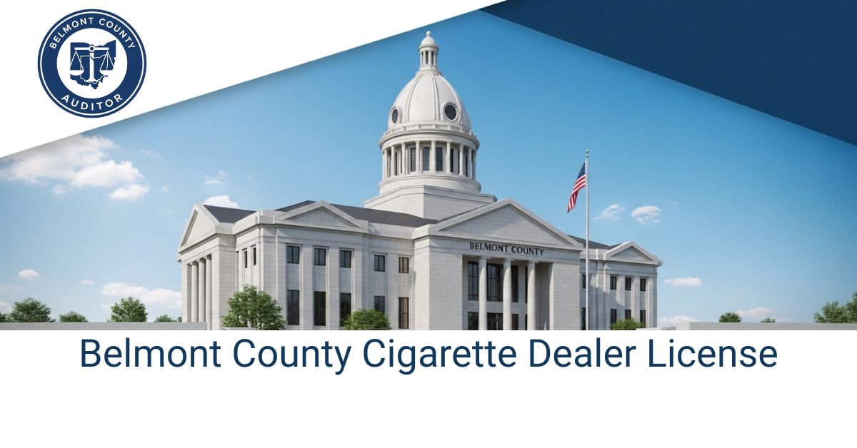 Belmont County Cigarette Dealer License