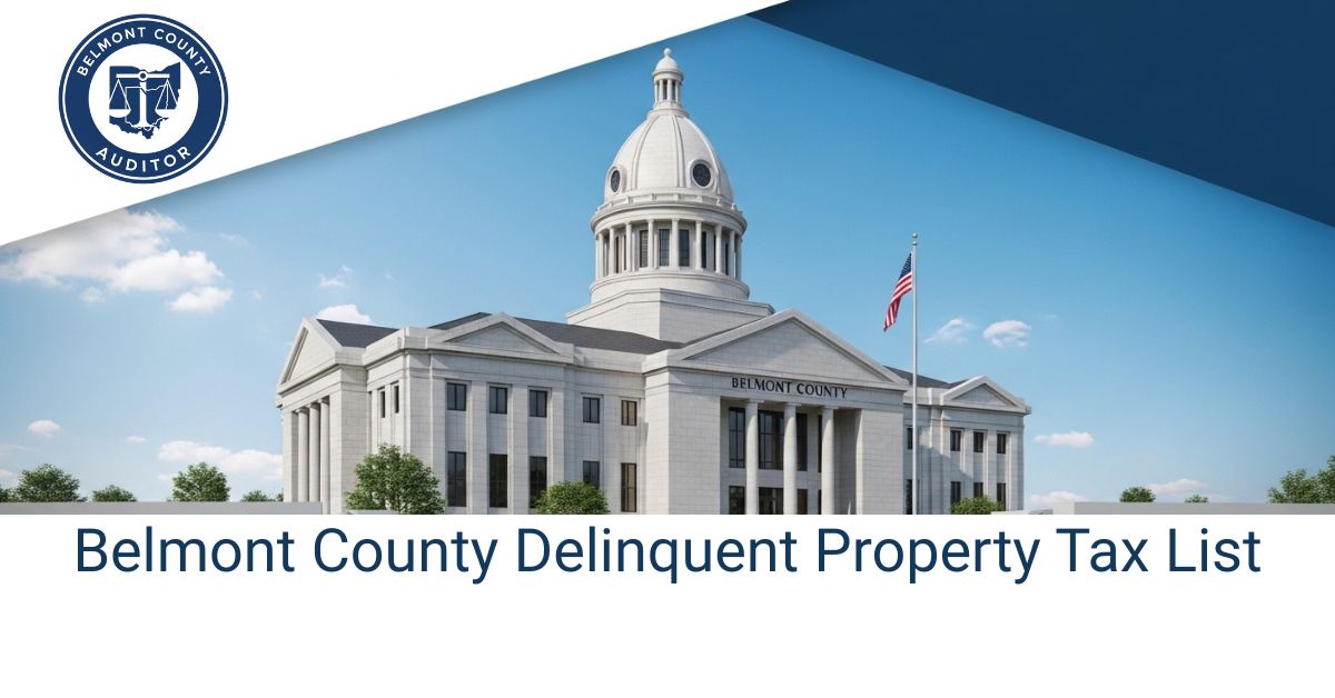 Belmont County Delinquent Property Tax List