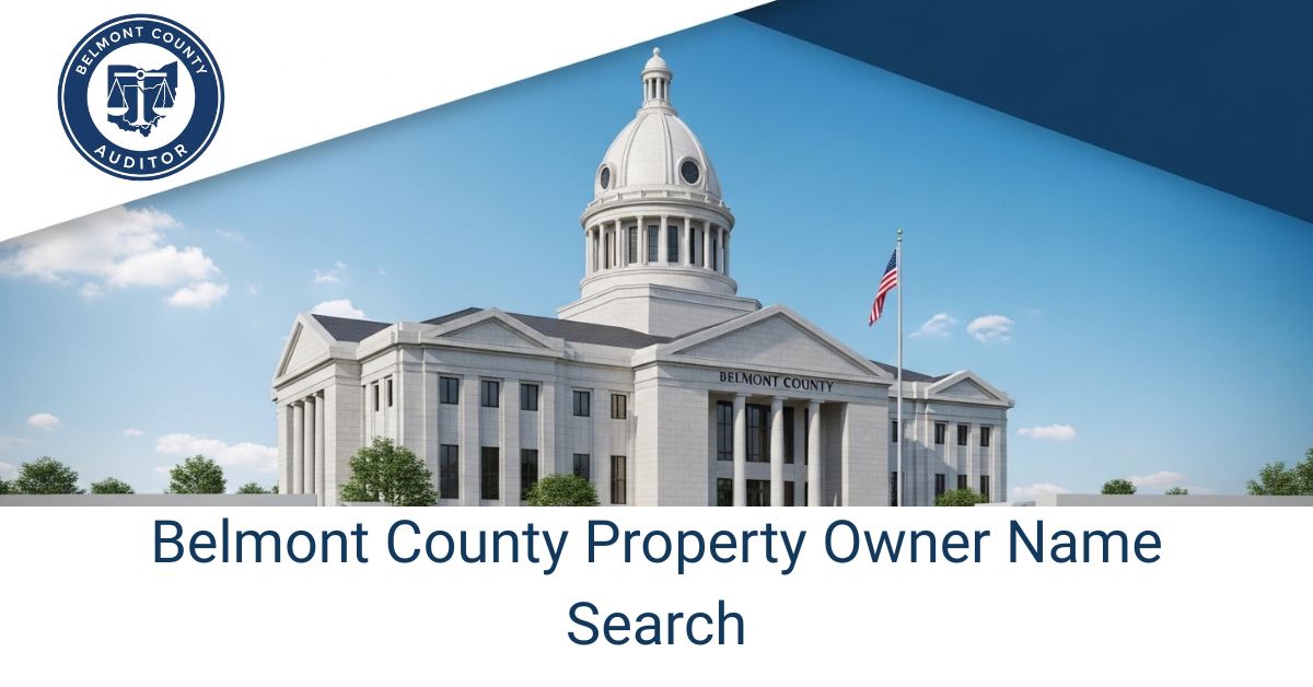 Belmont County Property Owner Name Search